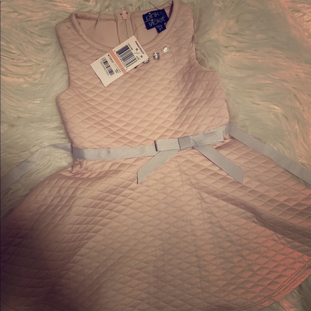Pink toddler dress